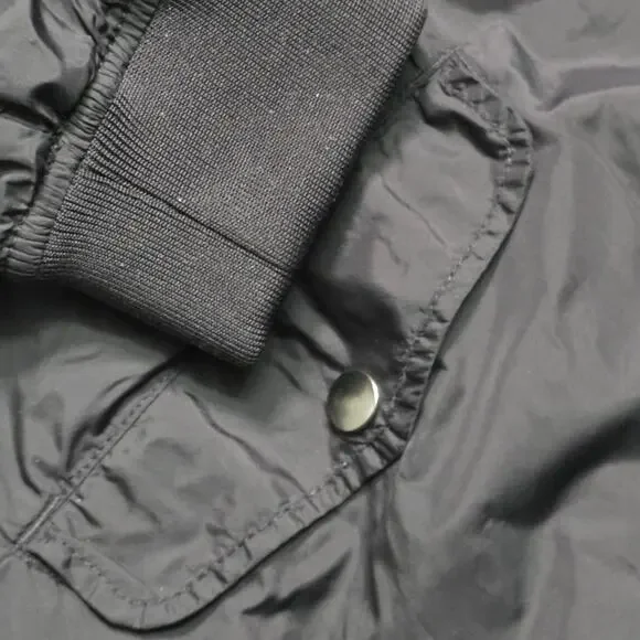 H&M NASA Bomber Jacket Men’s Large Black - Picture 5 of 9